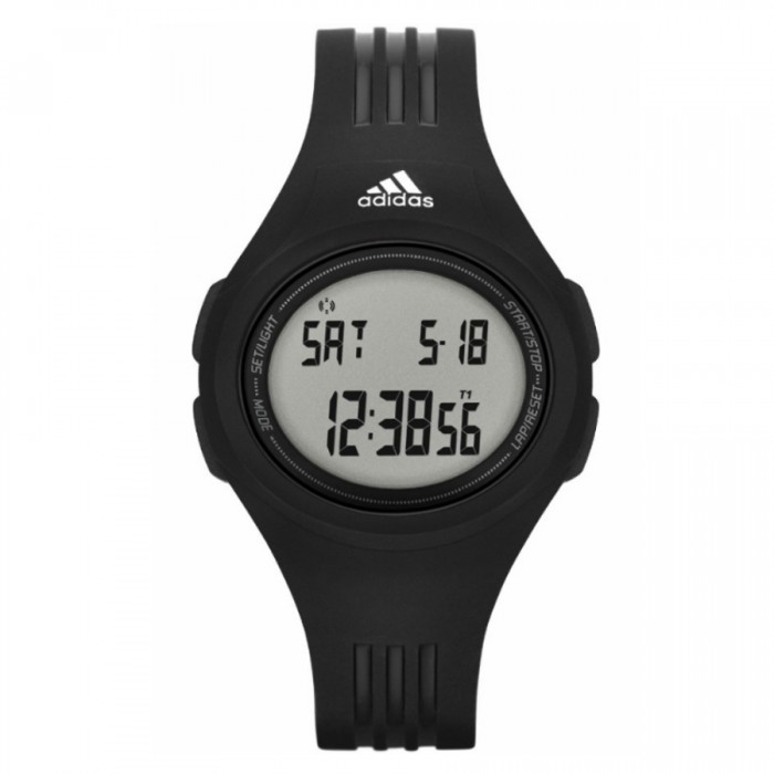 adidas black digital watch