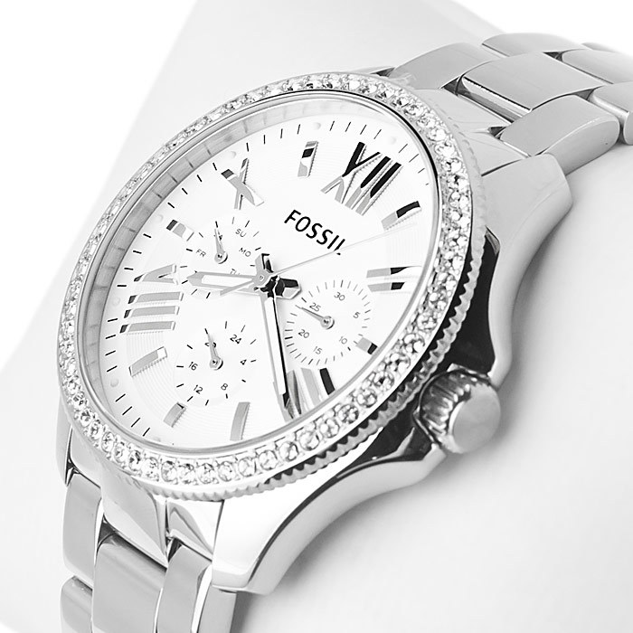 Cecile Multifunction Steel Watch