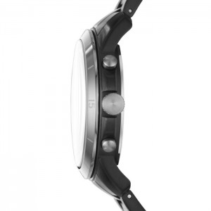 Grant Sport Chronograph Black Steel Watch