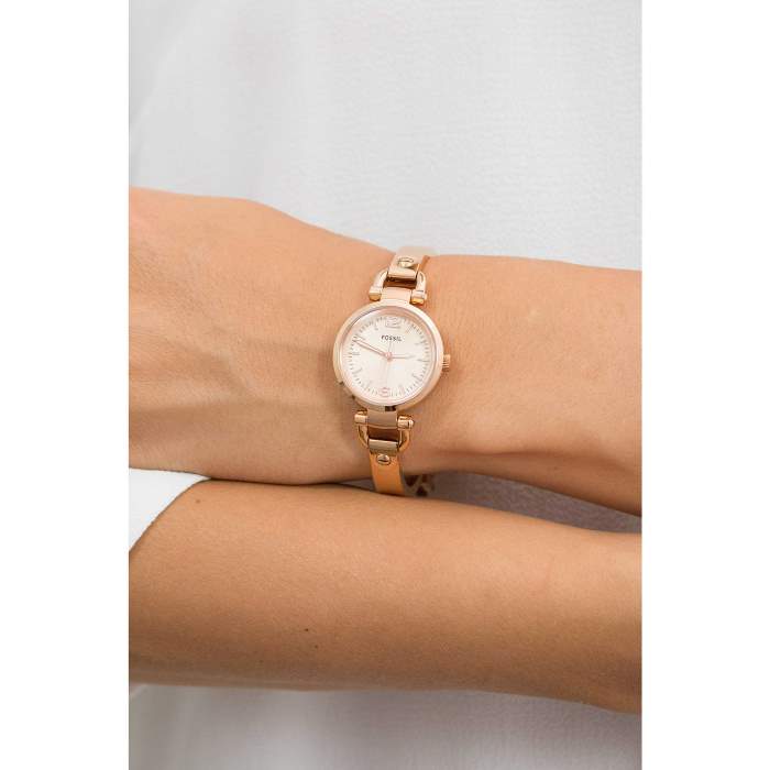 Georgia Mini Rose Gold Steel Watch