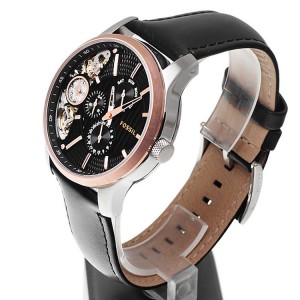 Fossil ME1099 Men's Machanical Twist Quartz Leather Watch