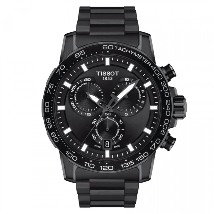 Official Warranty Tissot T125 617 33 051 00 Men S Supersport Chrono Black Dial Black Stainless Steel Watch Watch For Men Jam Tangan Lelaki Tissot Watch For Men Tissot Watch Men Watch
