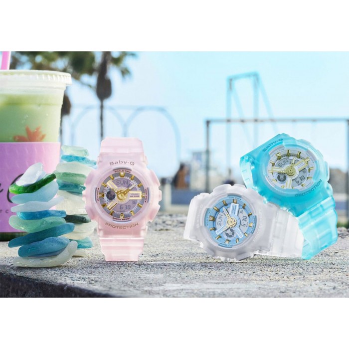 時計 Sea Glass Colors BA-110SC Casio Baby-G Sea Glass Colors BA-110SC-4AJF | Sakurawatches.com