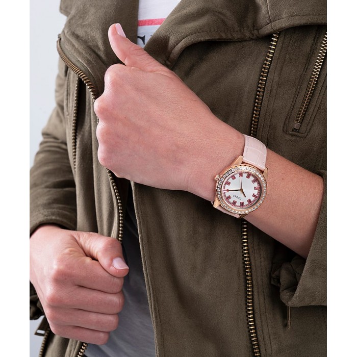 GUESS ゲス 腕時計 GW0032L2 レディース ピンク プレゼント Official Warranty] Guess GW0032L2 Women's Pink Dial Pink