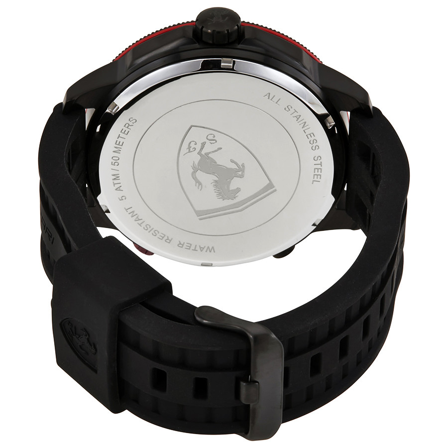 Official Warranty] Scuderia Ferrari 830318 Men's XX KERS Black