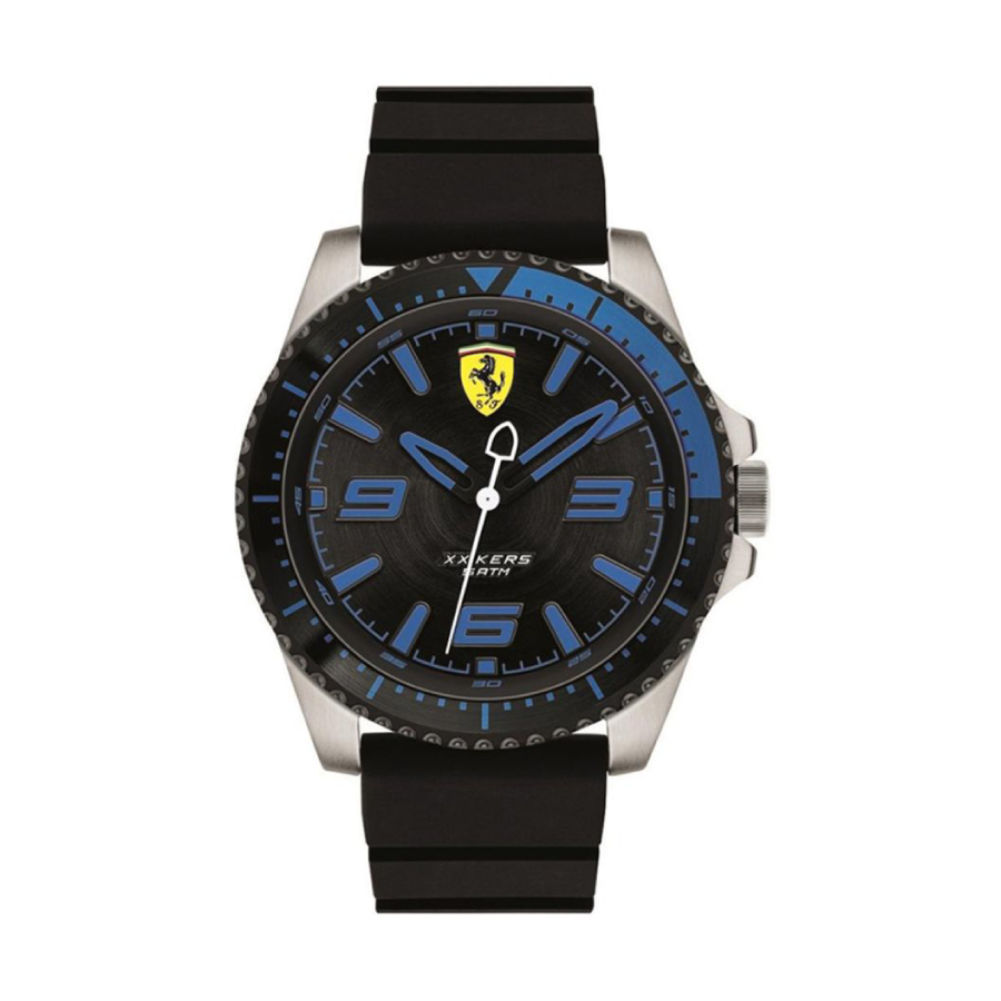 [Official Warranty] Scuderia Ferrari 830466 Men's XX Kers Analog Quartz