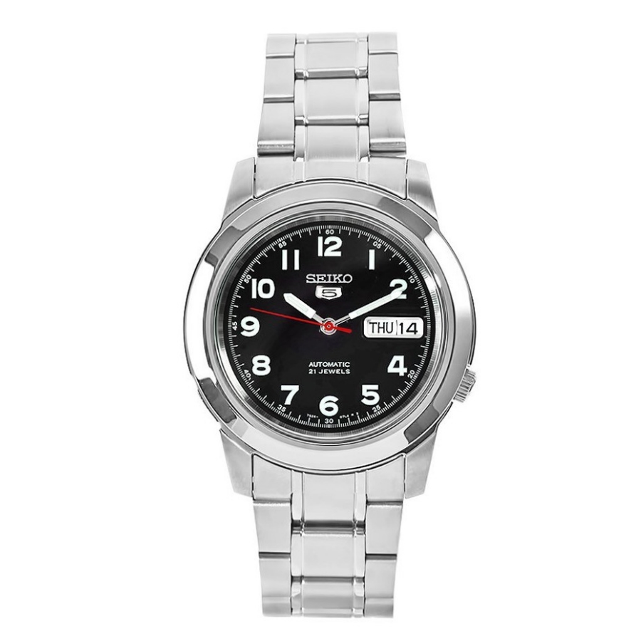 Seiko Snkk35k1 Men S 5 Automatic 21 Jewel Steel Watch